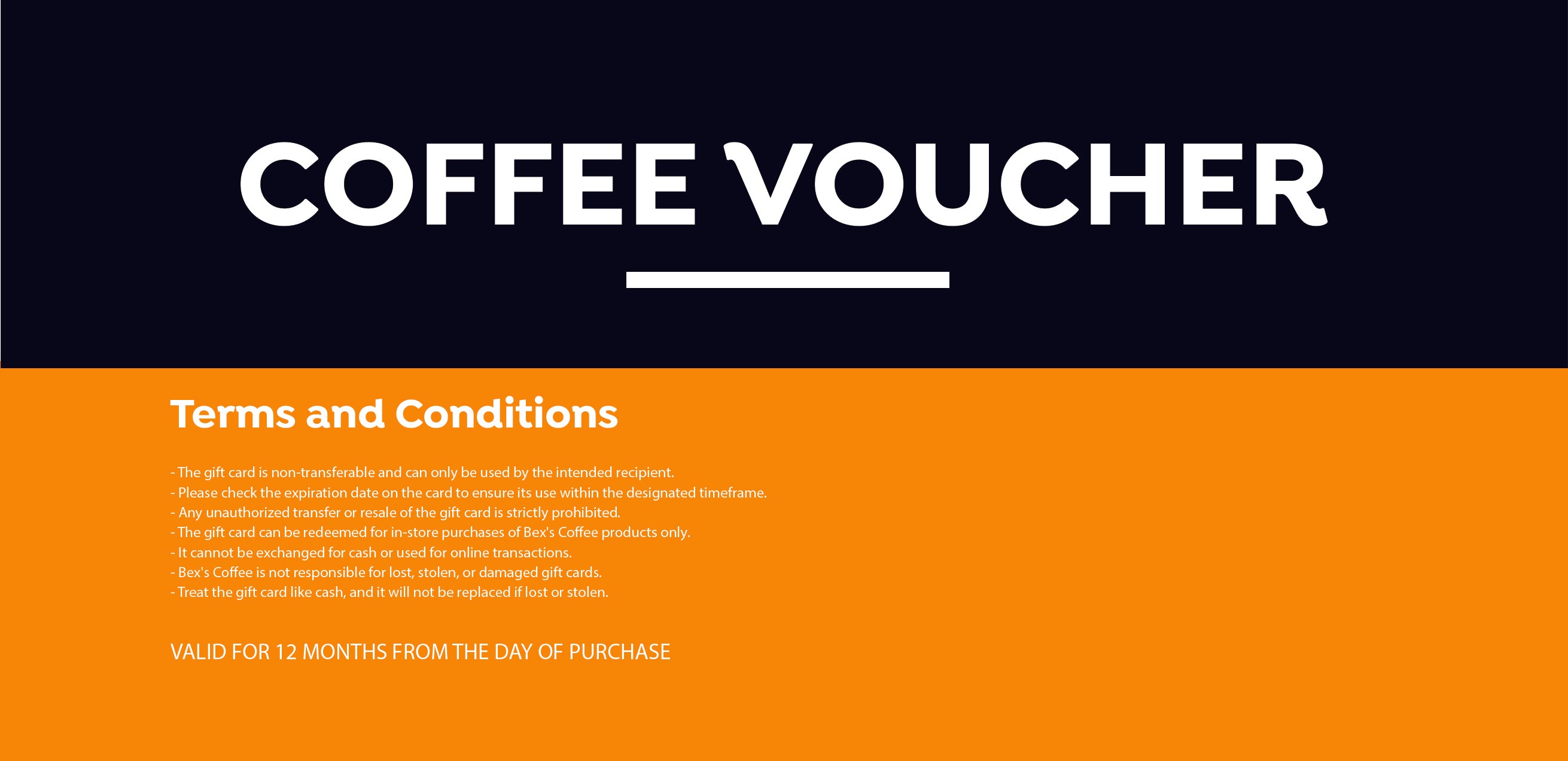 Bex's Coffee £30 Gift Card